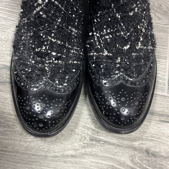 Dolce and Gabbana tweed short boots - Picture 5 of 5